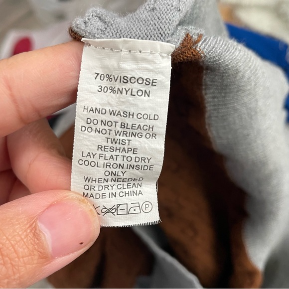 YAL New York knit sweater mock neck ribbed color block size medium - Picture 8 of 8